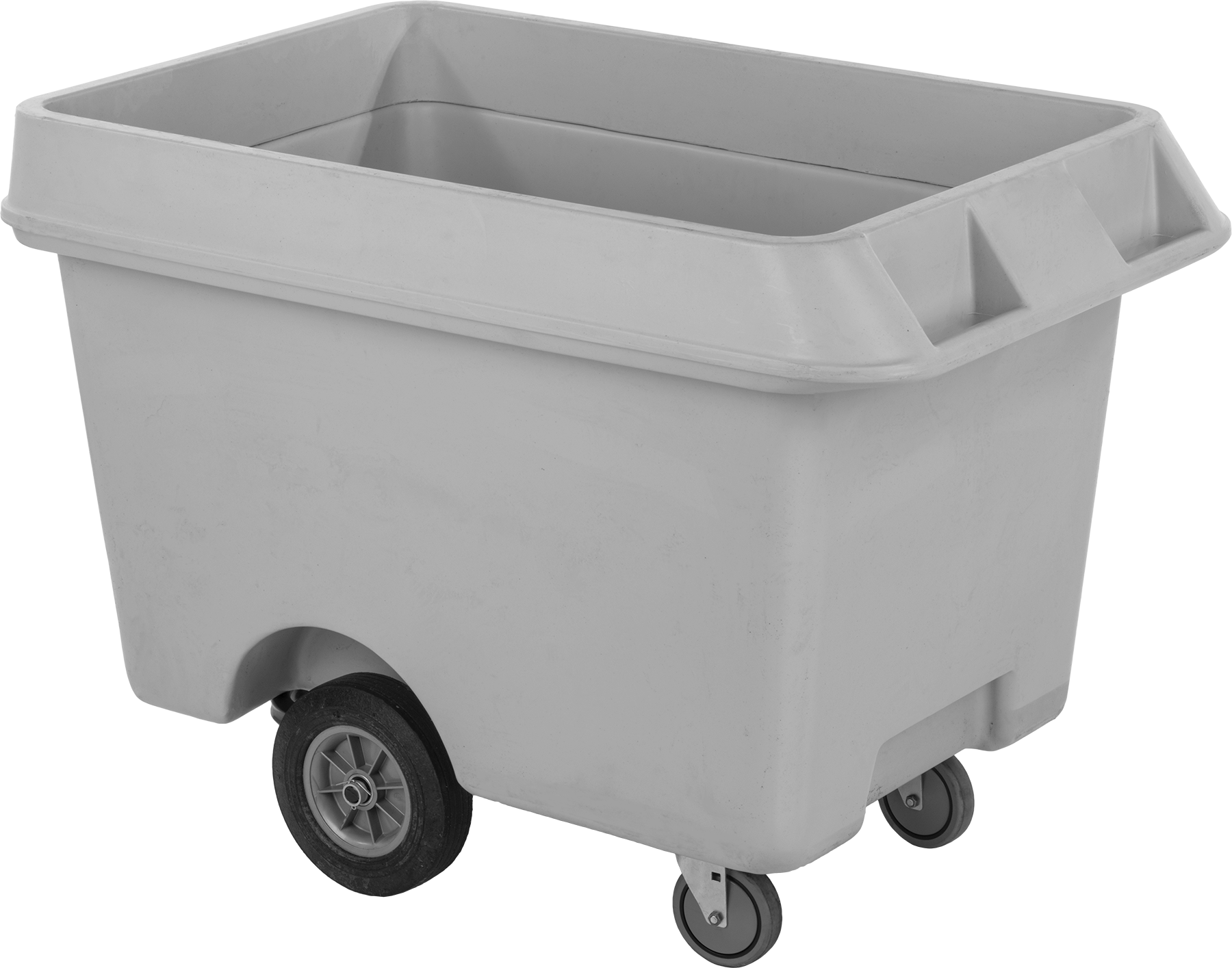 Çift Cidarlı Jantlı Plastik Kutu Kamyon, 16 cu. ft. Hacim Kapasitesi, Mavi
