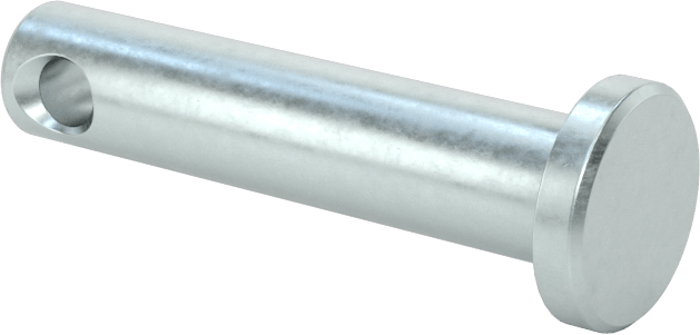 Çinko Kaplı Karbon Çelik Çatal Pim, 3/16" Çap, 11/16" Kullanılabilir Uzunluk