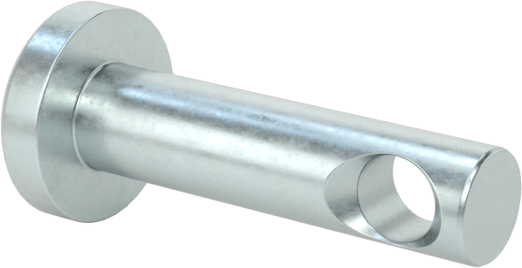 Çinko Kaplı Karbon Çelik Çatal Pim, 1/8" Çap, 5/16" Kullanılabilir Uzunluk