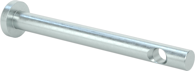 Çinko Kaplı Karbon Çelik Çatal Pim, 1/8" Çap, 1-1/16" Kullanılabilir Uzunluk