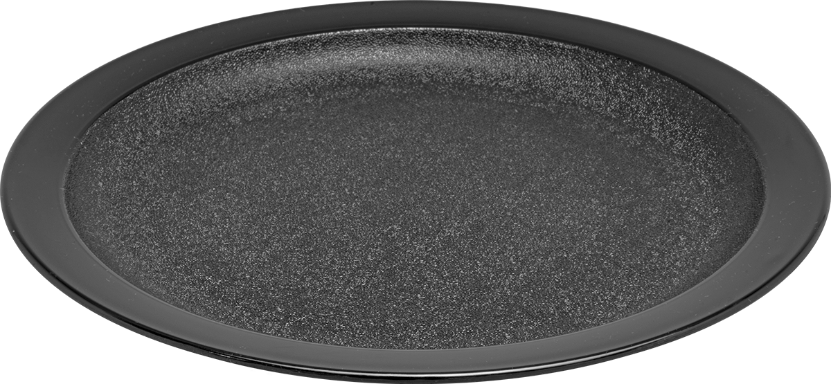 Reusable Food Service Plates, Black