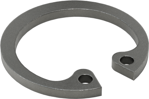 Ağır Hizmet İç Tutma Halkaları, 20 mm İç Çap için, Siyah Fosfat 1060-1090 Yay Çeliği