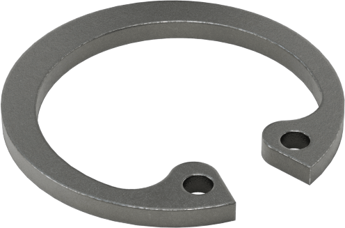 Ağır Hizmet İç Tutma Halkaları, 22 mm iç çap için, Siyah Fosfat 1060-1090 Yay Çeliği