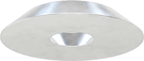 Son İşlem Pulu, Alüminyum, M4 Vida Boyutu için, 4.3 mm ID, 14.0 mm OD