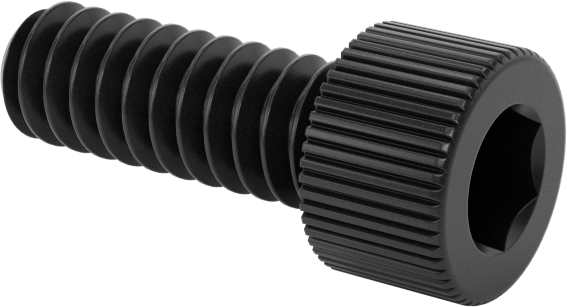 Naylon Soket Başlı Vidalar, 4-40 Diş Boyutu, 5/16" Uzunluk
