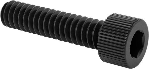 Naylon Soket Başlı Vidalar, 4-40 Diş Boyutu, 1/2" Uzunluk