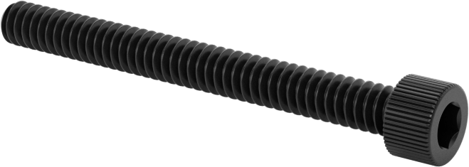 Naylon Soket Başlı Vidalar, 4-40 Diş Boyutu, 1-1/8" Uzunluk