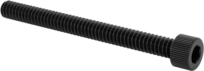 Naylon Soket Başlı Vidalar, 4-40 Diş Boyutu, 1-1/4" Uzunluk