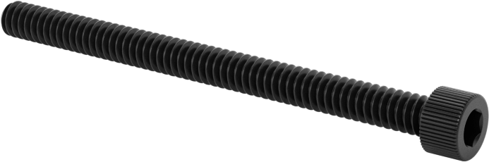 Naylon Soket Başlı Vidalar, 4-40 Diş Boyutu, 1-1/2" Uzunluk