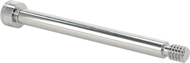 316 Paslanmaz Çelik Omuzlu Vida, 3/32" Omuz Çapı, 1" Omuz Uzunluğu, 2-56 Diş Boyutu