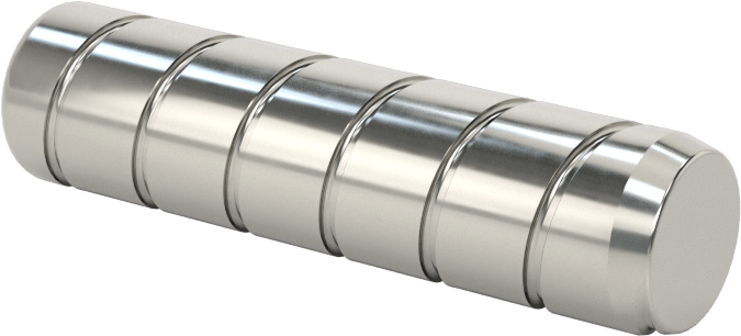 Spiral Şaftlı Havalandırmalı Çekilebilir Pim, 18-8 Paslanmaz Çelik, 5/16" Çap, 1-1/4" Uzunluk