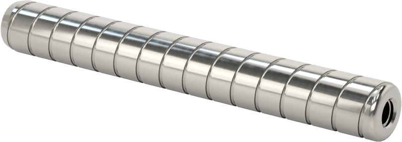 Spiral Şaftlı Havalandırmalı Çekilebilir Pim, 18-8 Paslanmaz Çelik, 3/8" Çap, 3" Uzunluk