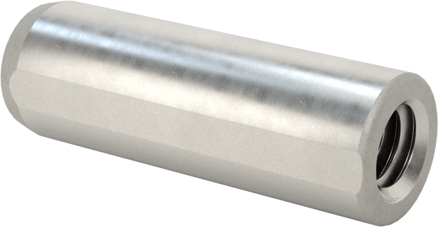 Düz Şaftlı Havalandırmalı Çekilebilir Pim, Yüksek Mukavemetli 4140 Alaşımlı Çelik, 1/4" Çap, 3/4" Uzunluk