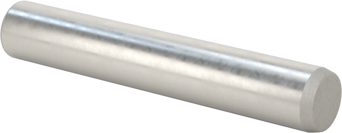 Düz Şaftlı Havalandırmalı Çekilebilir Pim, Yüksek Mukavemetli 4140 Alaşımlı Çelik, 1/4" Çap, 1-1/2" Uzunluk
