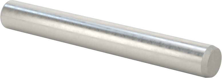 Düz Şaftlı Havalandırmalı Çekilebilir Pim, Yüksek Mukavemetli 4140 Alaşımlı Çelik, 5/16" Çap, 2-1/2" Uzunluk