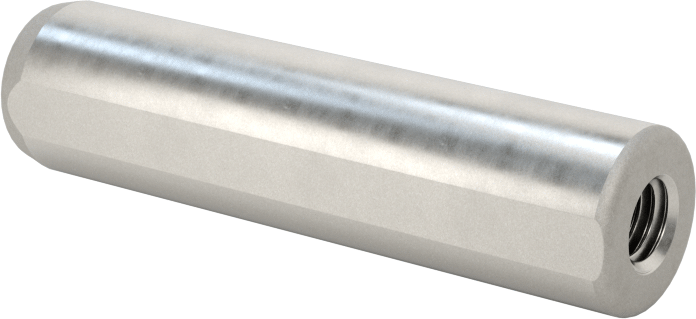 Düz Şaftlı Havalandırmalı Çekilebilir Pim, Yüksek Mukavemetli 4140 Alaşımlı Çelik, 3/8" Çap, 1-1/2" Uzunluk
