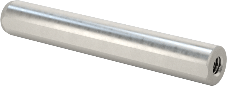 Düz Şaftlı Havalandırmalı Çekilebilir Pim, Yüksek Mukavemetli 4140 Alaşımlı Çelik, 3/8" Çap, 2-1/2" Uzunluk