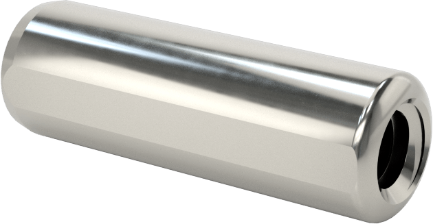 Düz Şaftlı Havalandırmalı Çekilebilir Pim, 18-8 Paslanmaz Çelik, 1/4" Çap, 3/4" Uzunluk