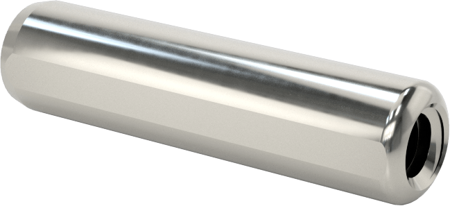 Düz Şaftlı Havalandırmalı Çekilebilir Pim, 18-8 Paslanmaz Çelik, 1/4" Çap, 1" Uzunluk