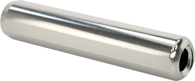 Düz Şaftlı Havalandırmalı Çekilebilir Pim, 18-8 Paslanmaz Çelik, 1/4" Çap, 1-1/4" Uzunluk