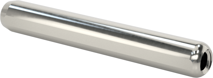 Düz Şaftlı Havalandırmalı Çekilebilir Pim, 18-8 Paslanmaz Çelik, 1/4" Çap, 1-3/4" Uzunluk