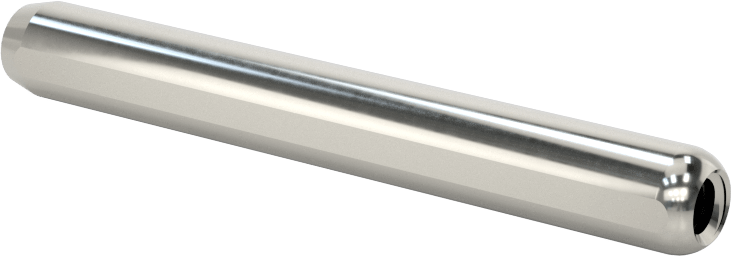 Düz Şaftlı Havalandırmalı Çekilebilir Pim, 18-8 Paslanmaz Çelik, 1/4" Çap, 2" Uzunluk