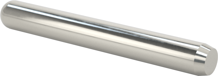 Düz Şaftlı Havalandırmalı Çekilebilir Pim, 18-8 Paslanmaz Çelik, 1/4" Çap, 2" Uzunluk