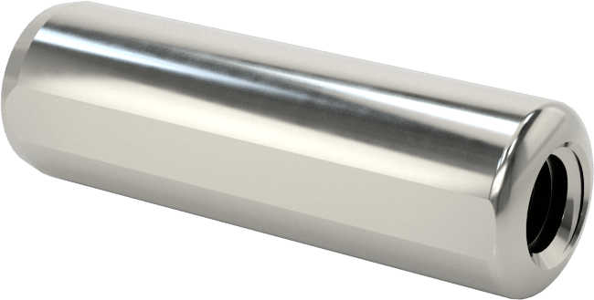 Düz Şaftlı Havalandırmalı Çekilebilir Pim, 18-8 Paslanmaz Çelik, 5/16" Çap, 1" Uzunluk