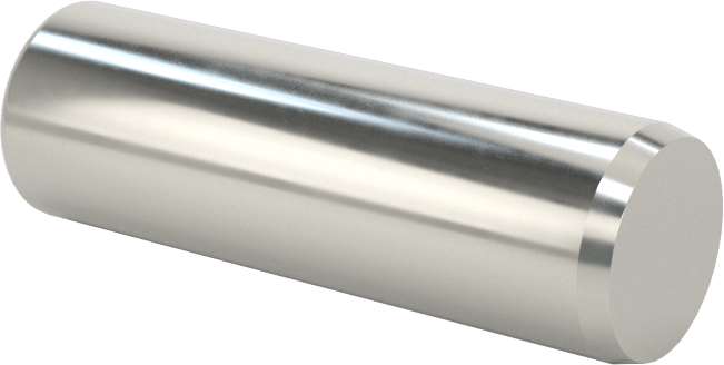 Düz Şaftlı Havalandırmalı Çekilebilir Pim, 18-8 Paslanmaz Çelik, 5/16" Çap, 1" Uzunluk