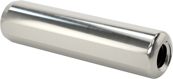 Düz Şaftlı Havalandırmalı Çekilebilir Pim, 18-8 Paslanmaz Çelik, 5/16" Çap, 1-1/4" Uzunluk