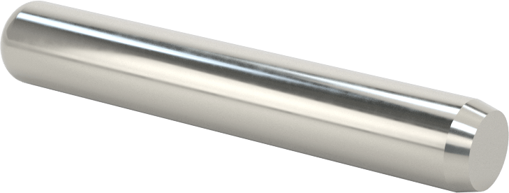 Düz Şaftlı Havalandırmalı Çekilebilir Pim, 18-8 Paslanmaz Çelik, 5/16" Çap, 2" Uzunluk