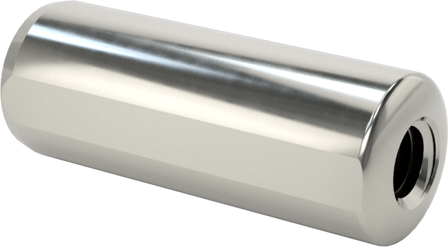 Düz Şaftlı Havalandırmalı Çekilebilir Pim, 18-8 Paslanmaz Çelik, 3/8" Çap, 1" Uzunluk