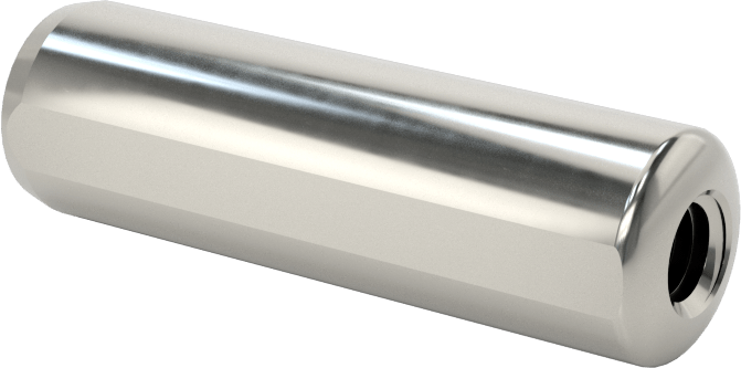 Düz Şaftlı Havalandırmalı Çekilebilir Pim, 18-8 Paslanmaz Çelik, 3/8" Çap, 1-1/4" Uzunluk