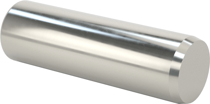 Düz Şaftlı Havalandırmalı Çekilebilir Pim, 18-8 Paslanmaz Çelik, 3/8" Çap, 1-1/4" Uzunluk