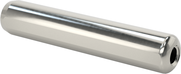 Düz Şaftlı Havalandırmalı Çekilebilir Pim, 18-8 Paslanmaz Çelik, 3/8" Çap, 2" Uzunluk