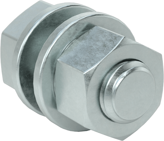 Sınıf 8.8 Çelik Altıgen Başlı Vidalar, Somunlar ve Pullar ile, Orta Mukavemet, M12 x 1,75 mm Diş, 25 mm Uzunluk