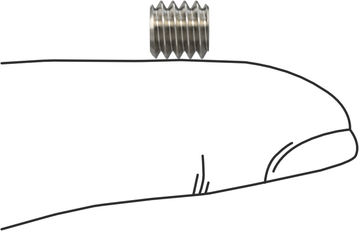 Yuvarlak Dişli Adaptör, Yivli Tahrikli Erkek-Dişi, 18-8 Paslanmaz Çelik, 1/4"-20 Diş