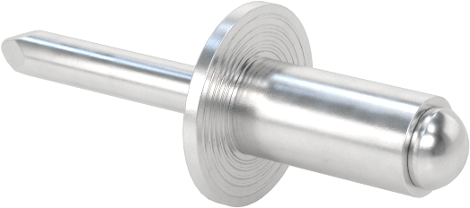Alüminyum Mandrelli Alüminyum Kör Perçinler, Kubbeli Başlık, 1/8" Çap, 0,063“- 0,125” Malzeme Kalınlığı için