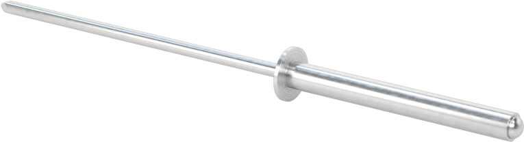 Alüminyum Mandrelli Alüminyum Kör Perçinler, Kubbeli Başlık, 1/8" Çap, 0,751“ - 0,875” Malzeme Kalınlığı için