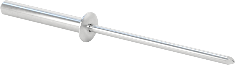 Alüminyum Mandrelli Alüminyum Kör Perçinler, Kubbeli Başlık, 3/16" Çap, 1,001“-1,125” Malzeme Kalınlığı için