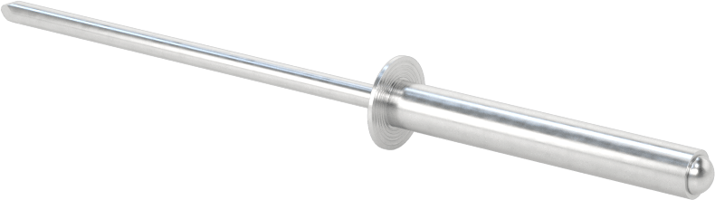 Alüminyum Mandrelli Alüminyum Kör Perçinler, Kubbeli Başlık, 3/16" Çap, 1,001“-1,125” Malzeme Kalınlığı için