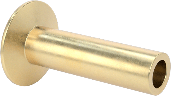 İçi Boş Uçlu Perçinler, 9/64" Çap, 0,409“-0,423” Kalınlık, 0,313" Baş Çapı