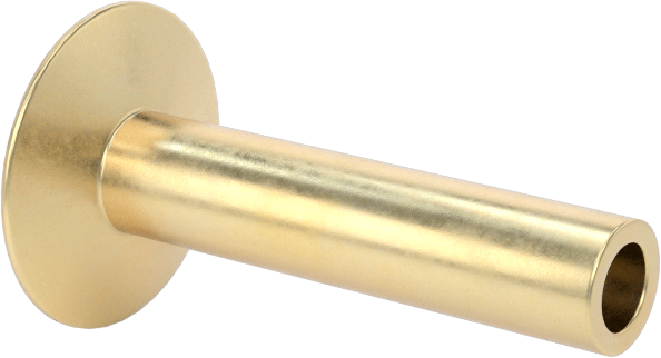 İçi Boş Uçlu Perçinler, 9/64" Çap, 0,534“-0,548” kalınlık için, 0,375" Baş Çapı