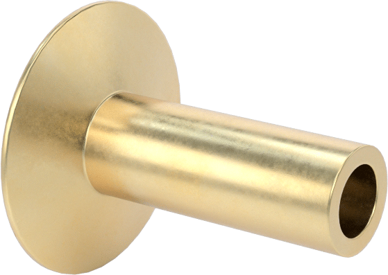 İçi Boş Uçlu Perçinler, 3/16" Çap, 0,378“-0,397” Kalınlık için, 0,5" Baş Çapı