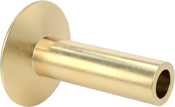 İçi Boş Uçlu Perçinler, 3/16" Çap, 0,503“-0,522” Kalınlık için, 0,5" Baş Çapı
