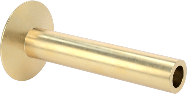 İçi Boş Uçlu Perçinler, 3/16" Çap, 0,878“ - 0,897” Kalınlık, 0,5" Baş Çapı