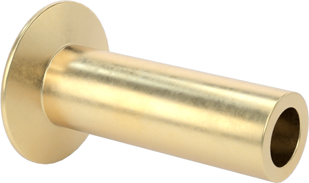 İçi Boş Uçlu Perçinler, 1/4" Çap, 0,588“-0,613” Kalınlığı, 0,5" Baş Çapı