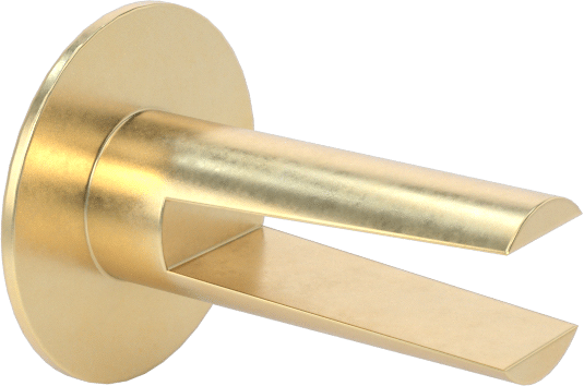 Pirinç Yarıçiviler, 9/64" Çap, 0,125“-0,25” Malzeme Kalınlığı için