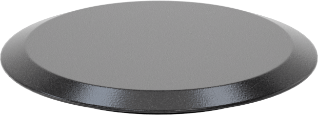 Panel Tapaları, Polietilen, Takılabilir, 2-5/8" İç Çap için