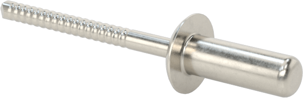 Sızdırmaz Kör Perçinler, 18-8 Paslanmaz Çelik, Kubbeli Başlık, 1/8" Çap, 0,063“-0,125” Kalınlık için